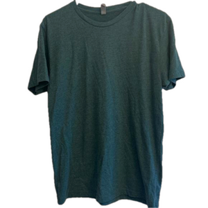 green T-shirt